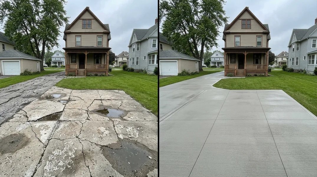 Result concrete in Buffalo - Buffalo Concrete Pros